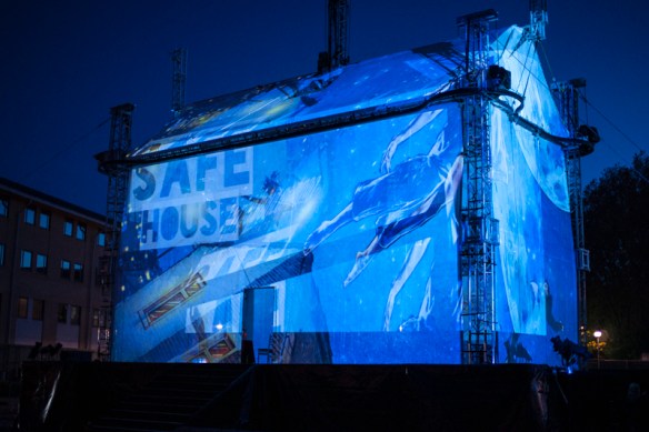The finale to the Norfolk and Norwich Festival 2014 was a performance of Safe House.